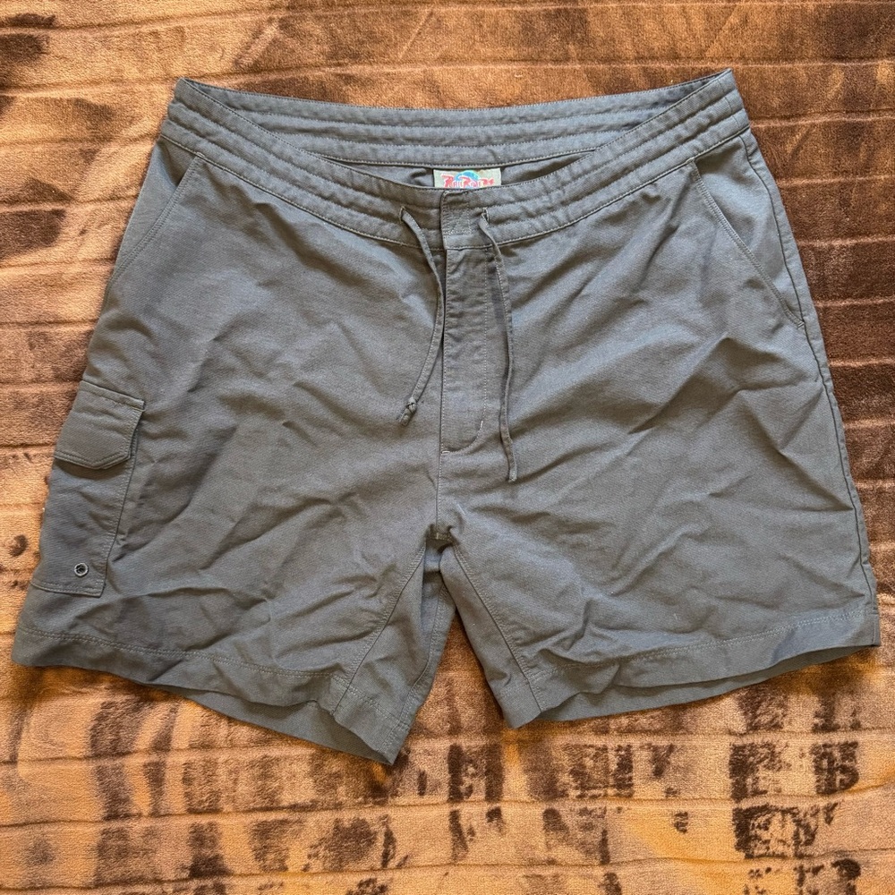 Women's Navy Blue Rail Riders Shorts -L